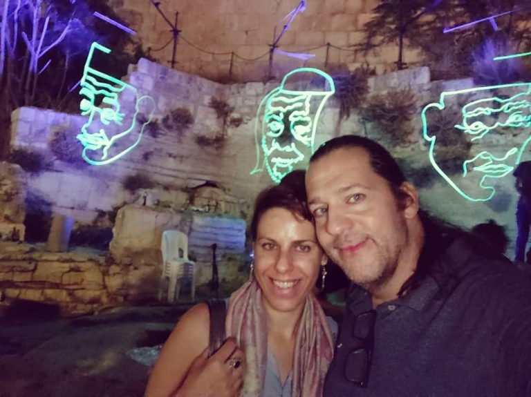 Read more about the article For me, it’s exciting to know that I helped create these amazing exhibits 
#jerusalemlightfestival