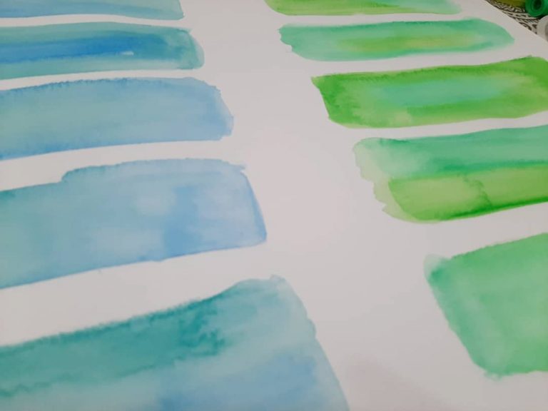 Read more about the article Online  seller?  I’m  creating banners  for you  also. #watercolor #bannerdesign #linoylevari #artistlife #aquarelle #green #blue #turquoise