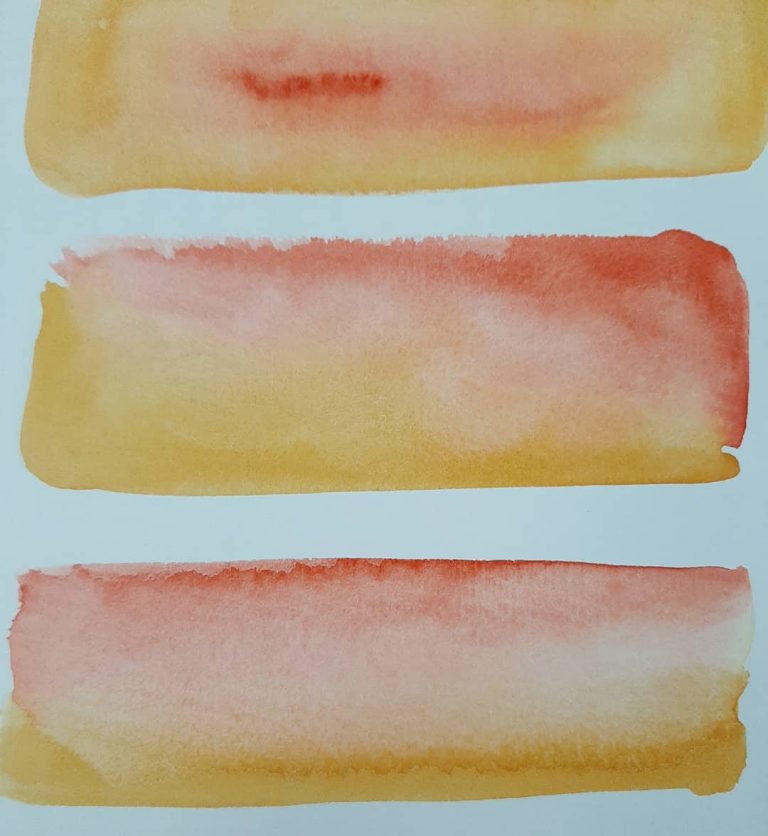 Read more about the article Sell online? Would you use my new banner design?  #banner #linoylevari #watercolor #artistlife #aquarelle #art #webdesigns #wordpress #wix #ochre #red
