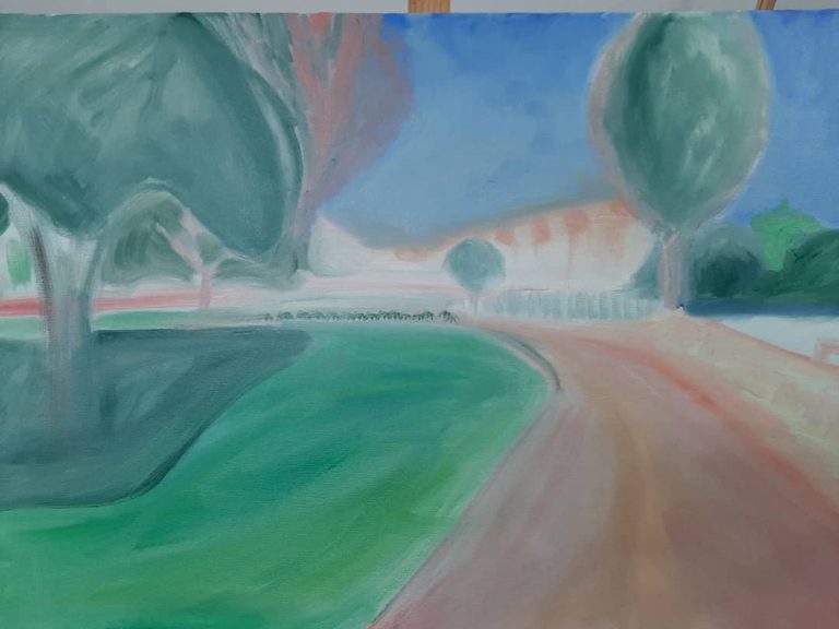 Read more about the article New landscape painting. Not sure what style… #oilcolorswork #originalart #oilpainting #linoylevari #artoninstagram #artistsoninstagram